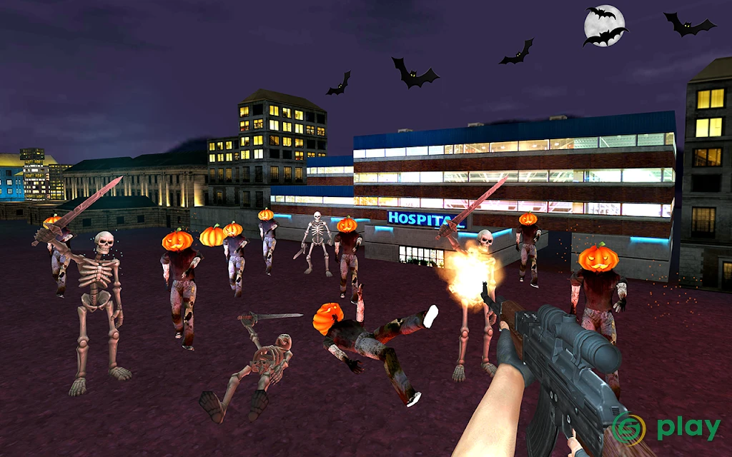 Dead Zombie Shooter - Graveyard fighting — скриншот 11