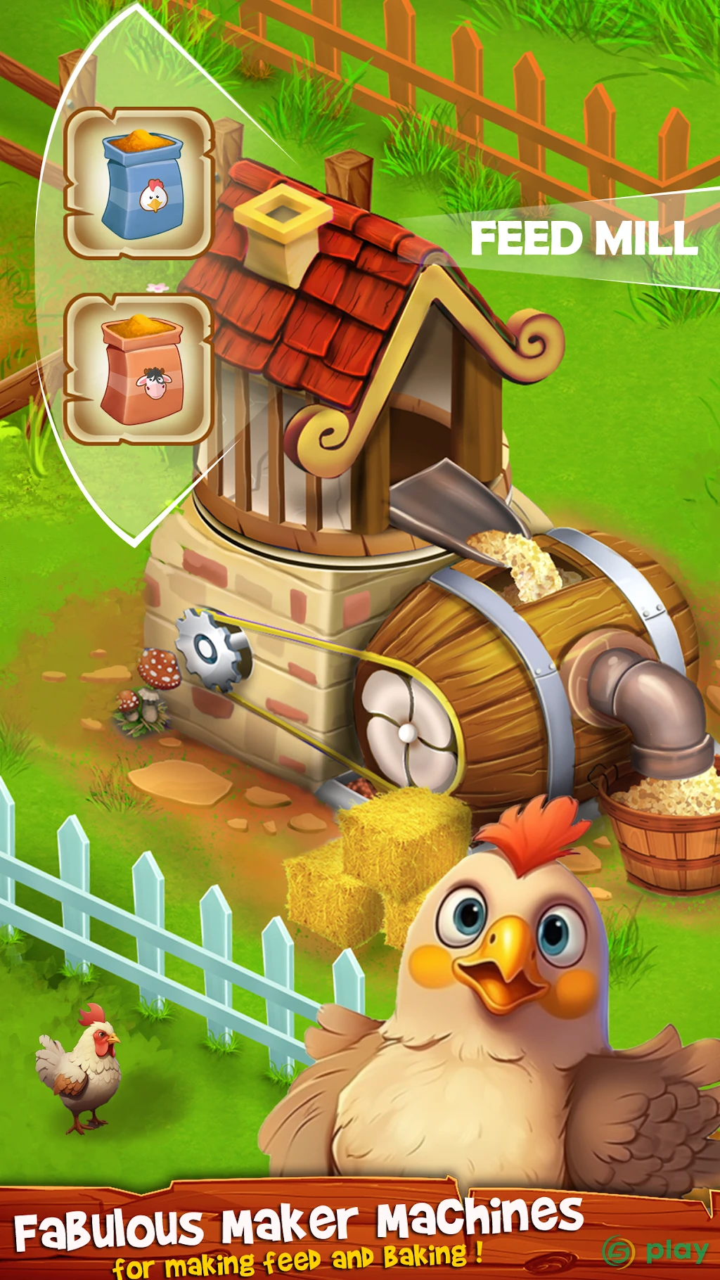 Paradise Hay Farm Island - Offline Game — скриншот 2