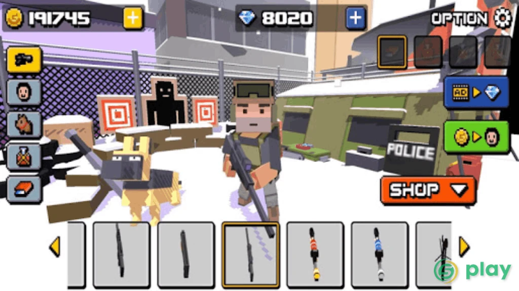 Cube Zombie Hunter — скриншот 10