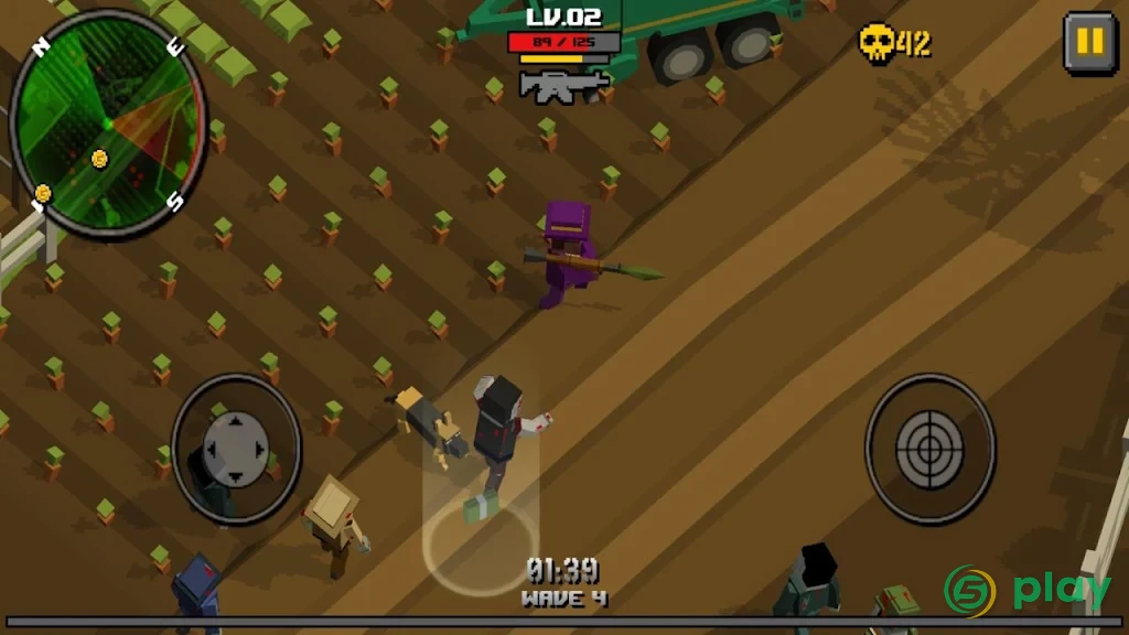 Cube Zombie Hunter — скриншот 3
