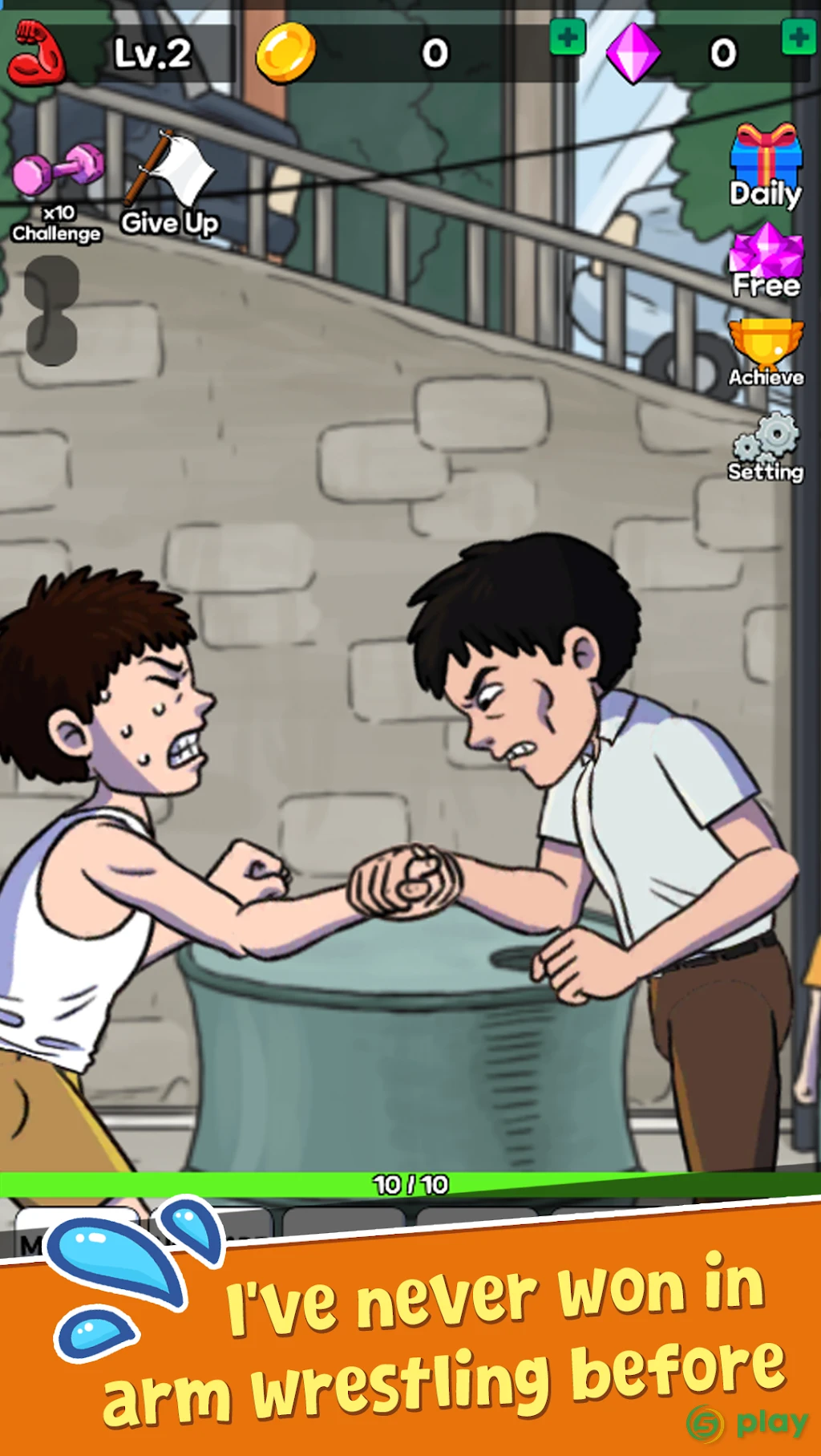 Arm Wrestling Clicker — скриншот 2