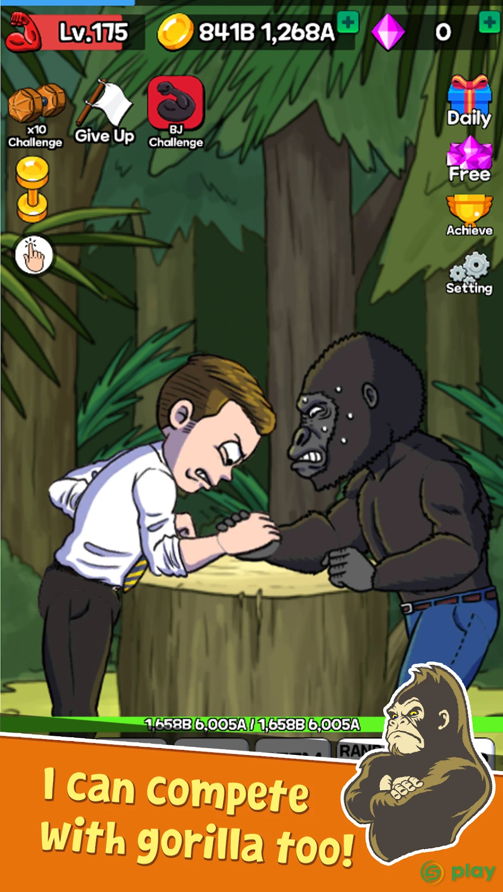 Arm Wrestling Clicker — скриншот 5