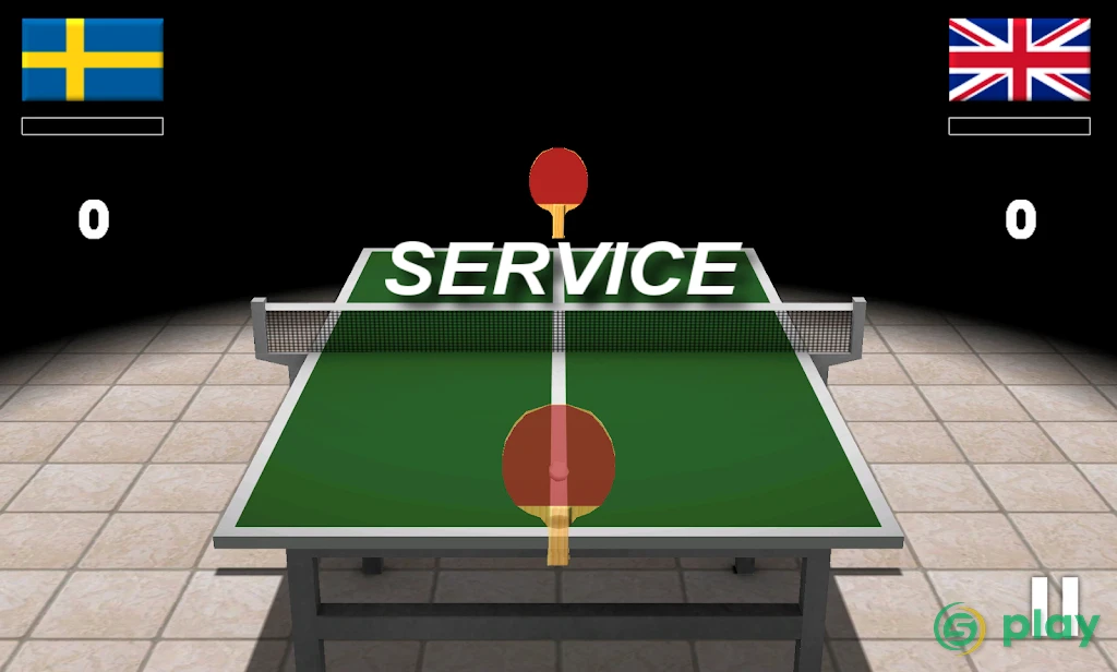 Virtual Table Tennis 3D Pro — скриншот 3
