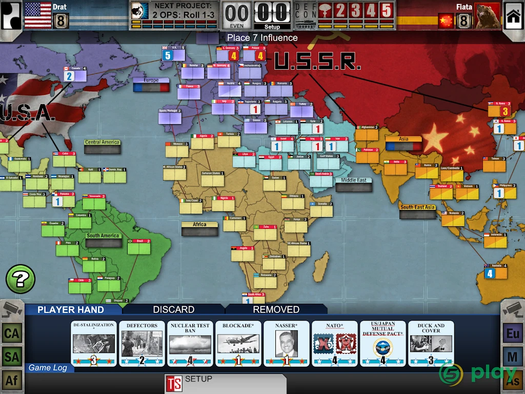 Twilight Struggle — скриншот 1