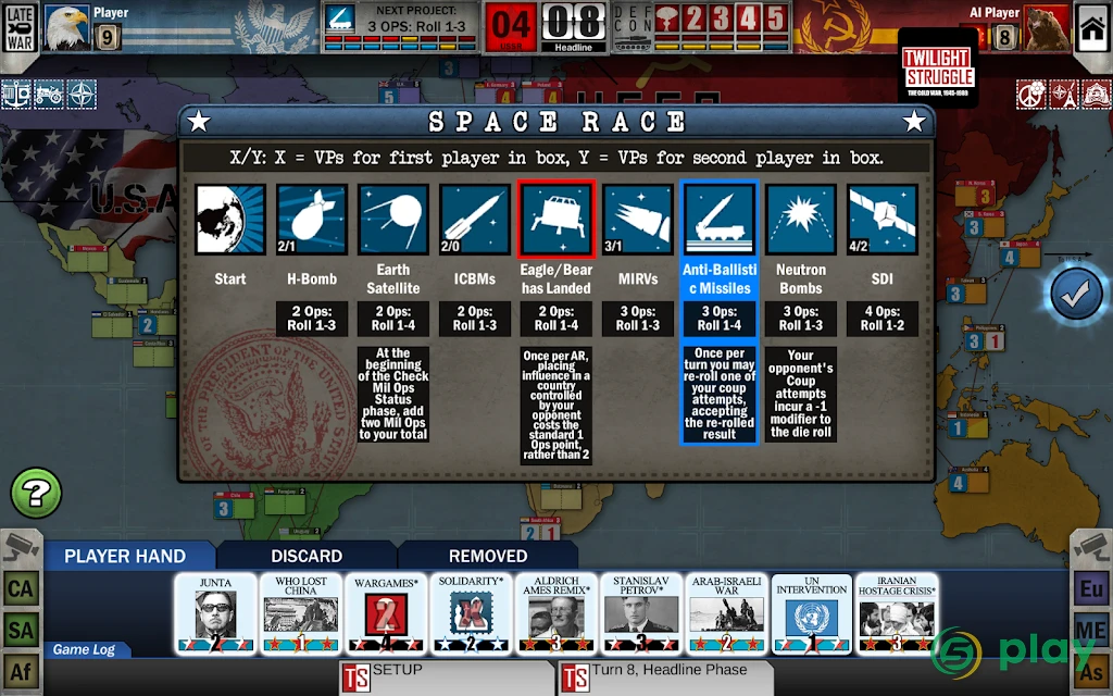 Twilight Struggle — скриншот 5