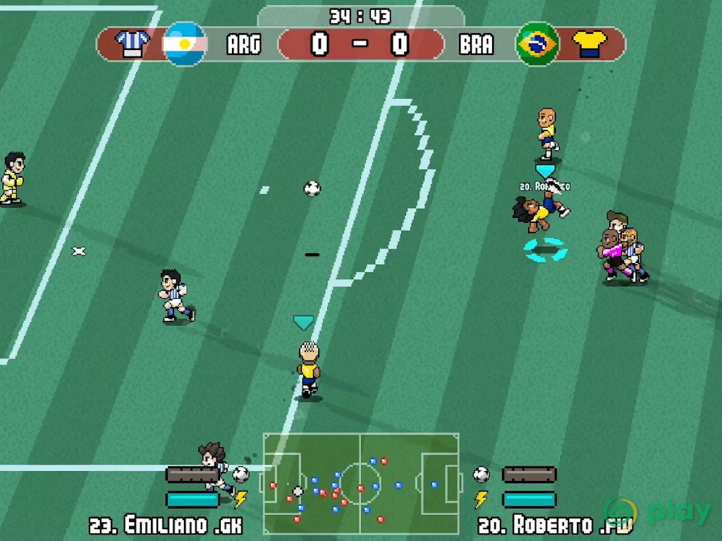 Pixel Cup Soccer - Ultimate — скриншот 12