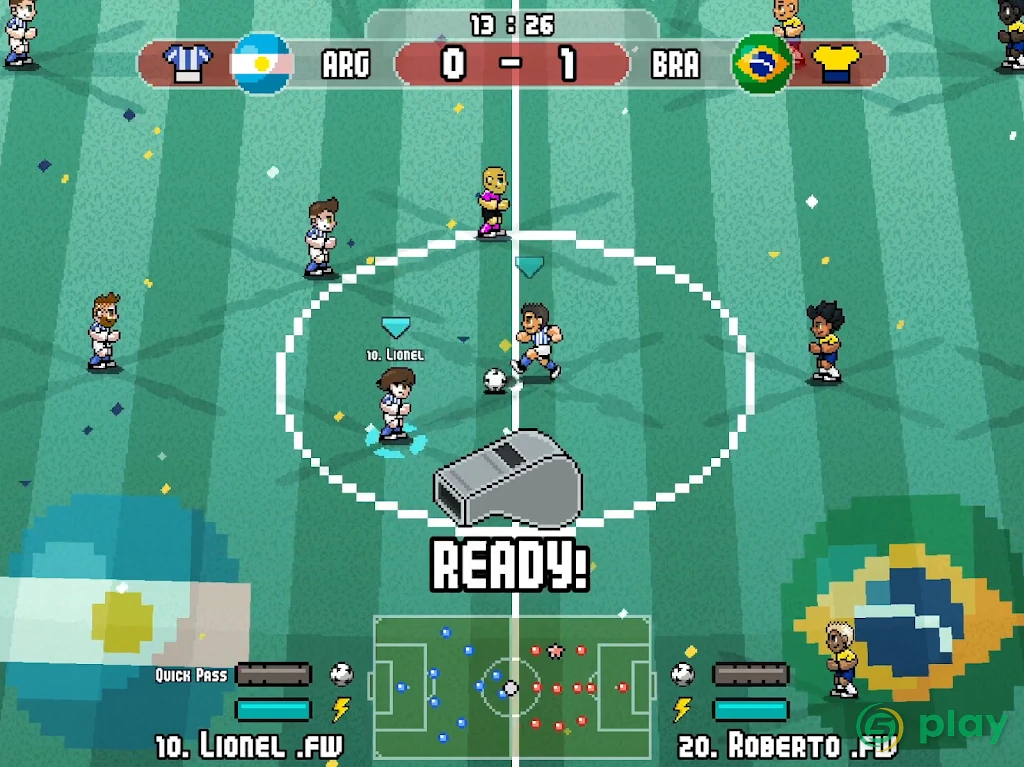 Pixel Cup Soccer - Ultimate — скриншот 9