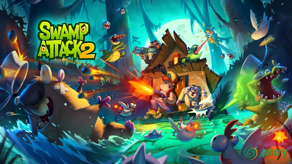 Swamp Attack 2 — скриншот 12