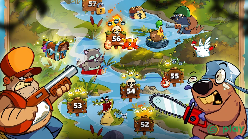 Swamp Attack 2 — скриншот 4