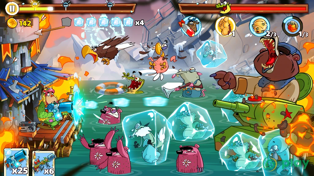 Swamp Attack 2 — скриншот 8