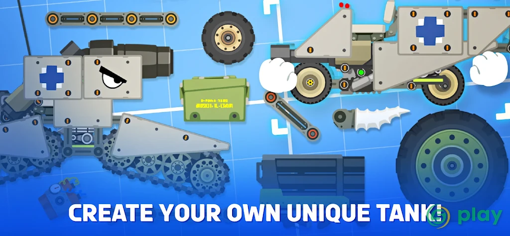 Super Tank Rumble: Origin — скриншот 1
