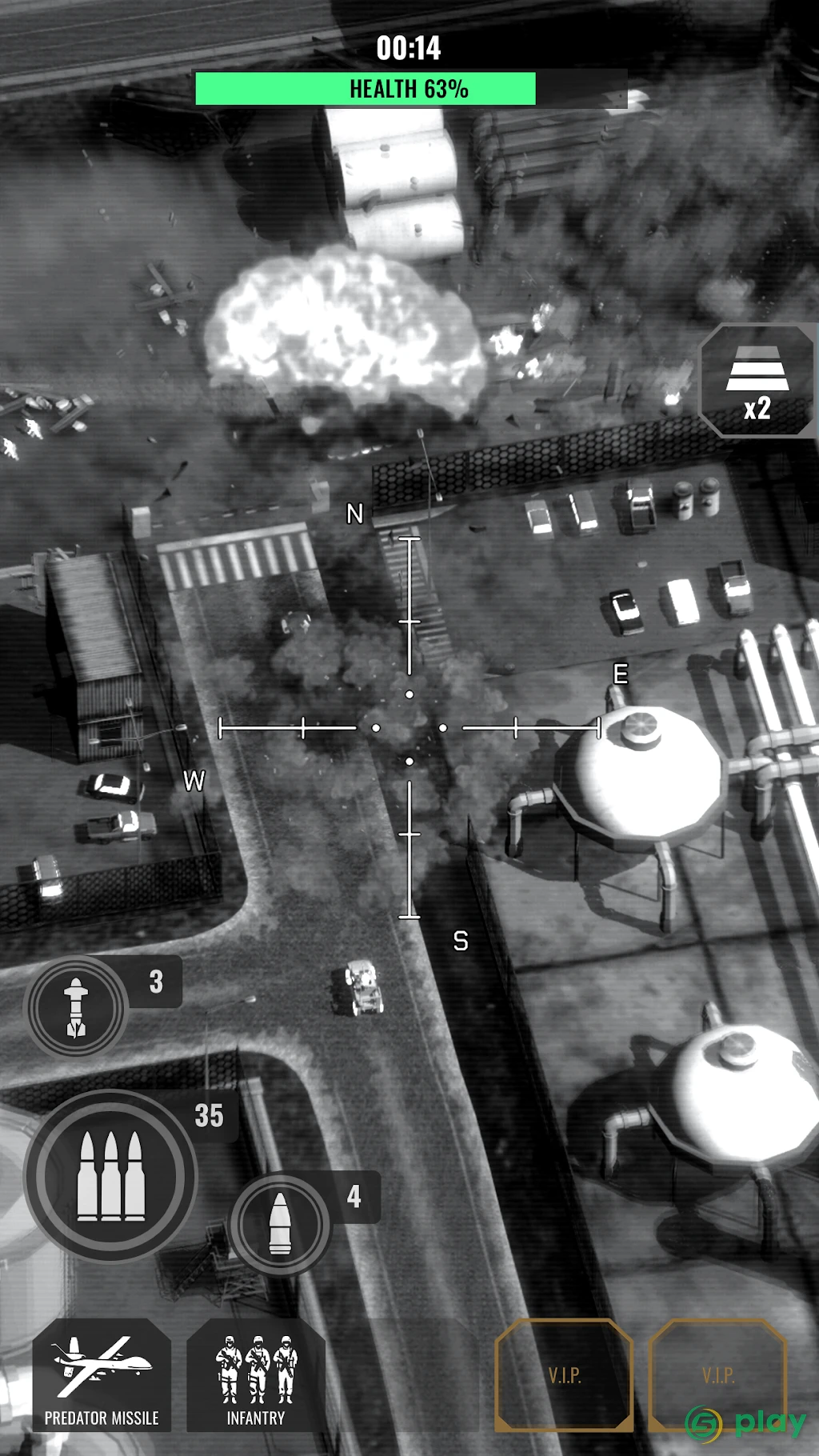 AC130: Военный 3D-шутер — скриншот 3