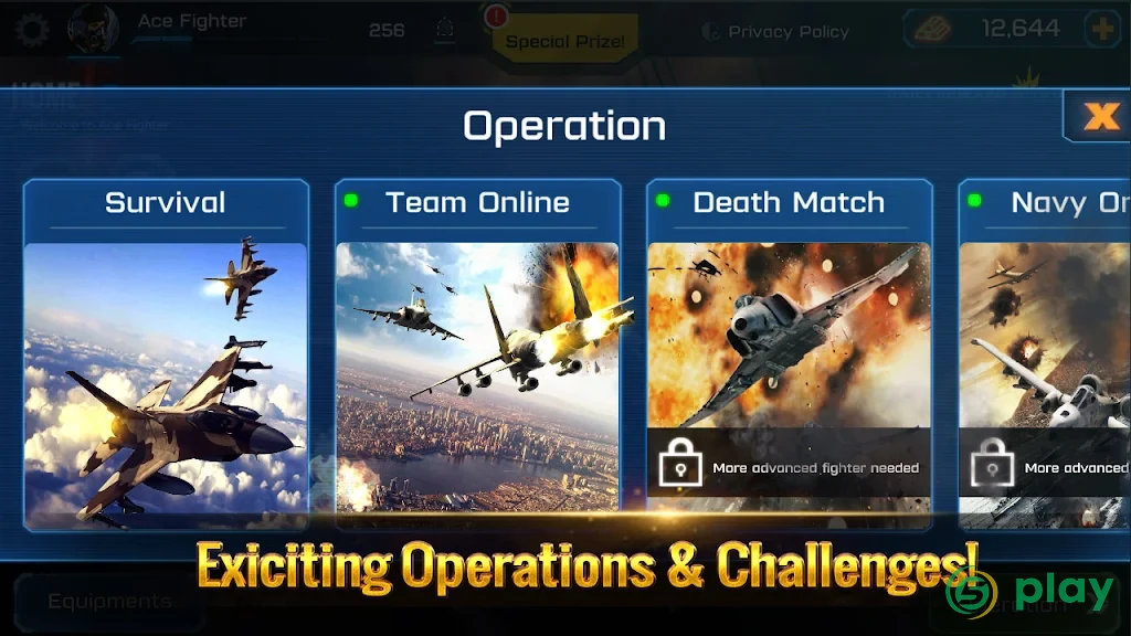 Ace Fighter: Современный воздушный бой — скриншот 7