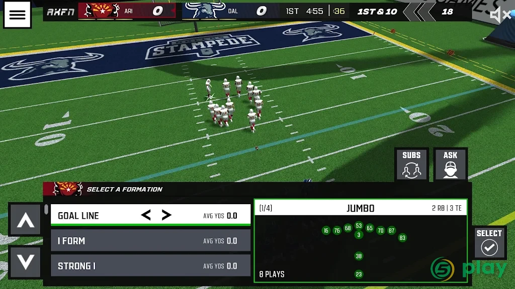 Axis Football Mobile — скриншот 6