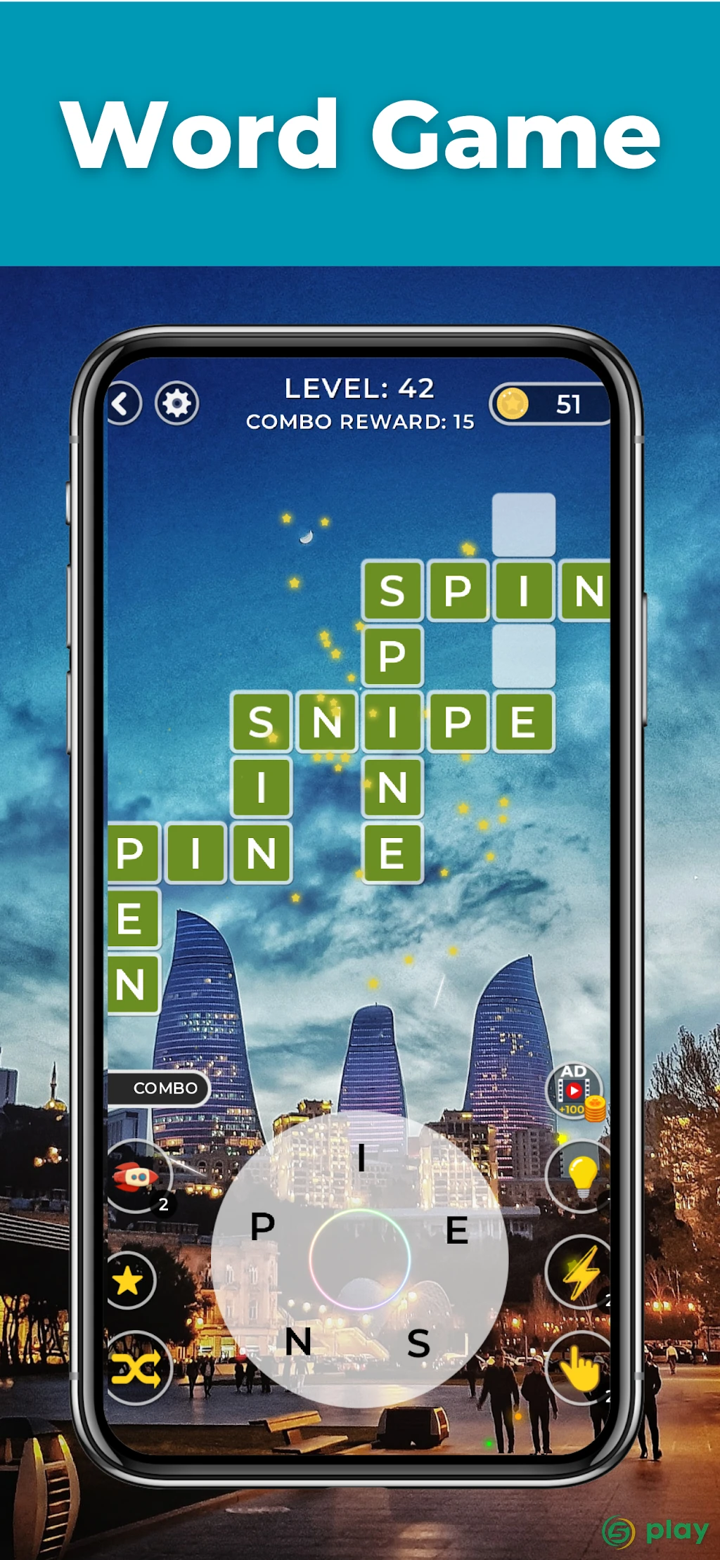 AZbul Word Find — скриншот 1