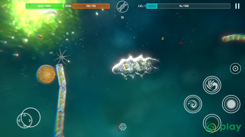 Bionix: Симулятор эволюции спор 3D — скриншот 7