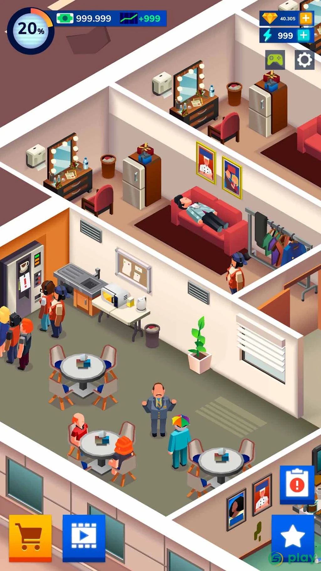 TV Empire Tycoon — скриншот 5