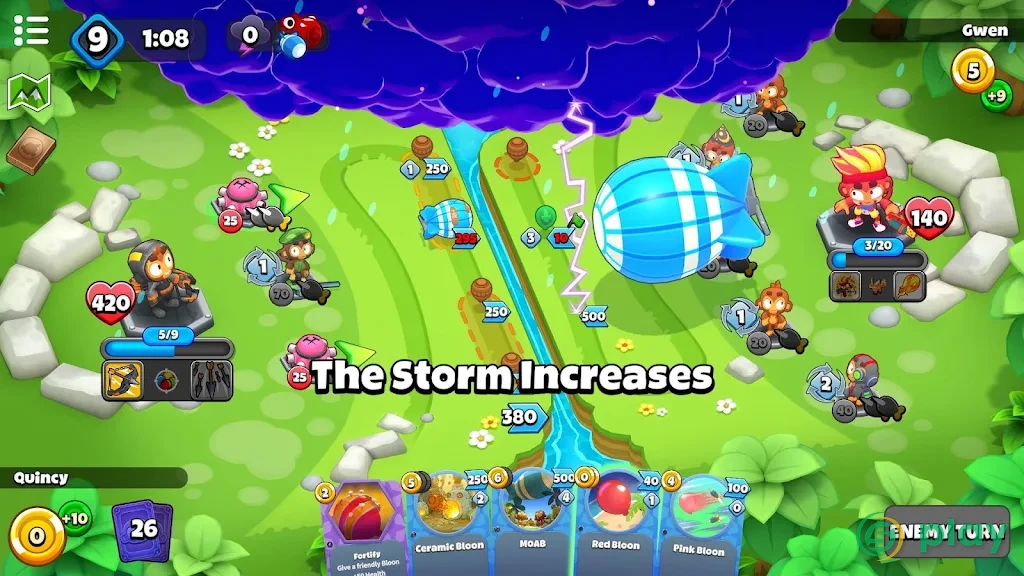 Bloons Card Storm — скриншот 2