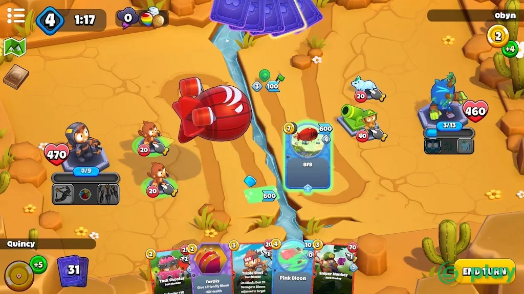 Bloons Card Storm — скриншот 4