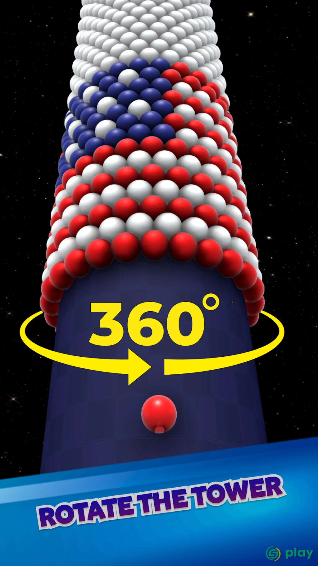 Пузырьковая башня 3D! — скриншот 1