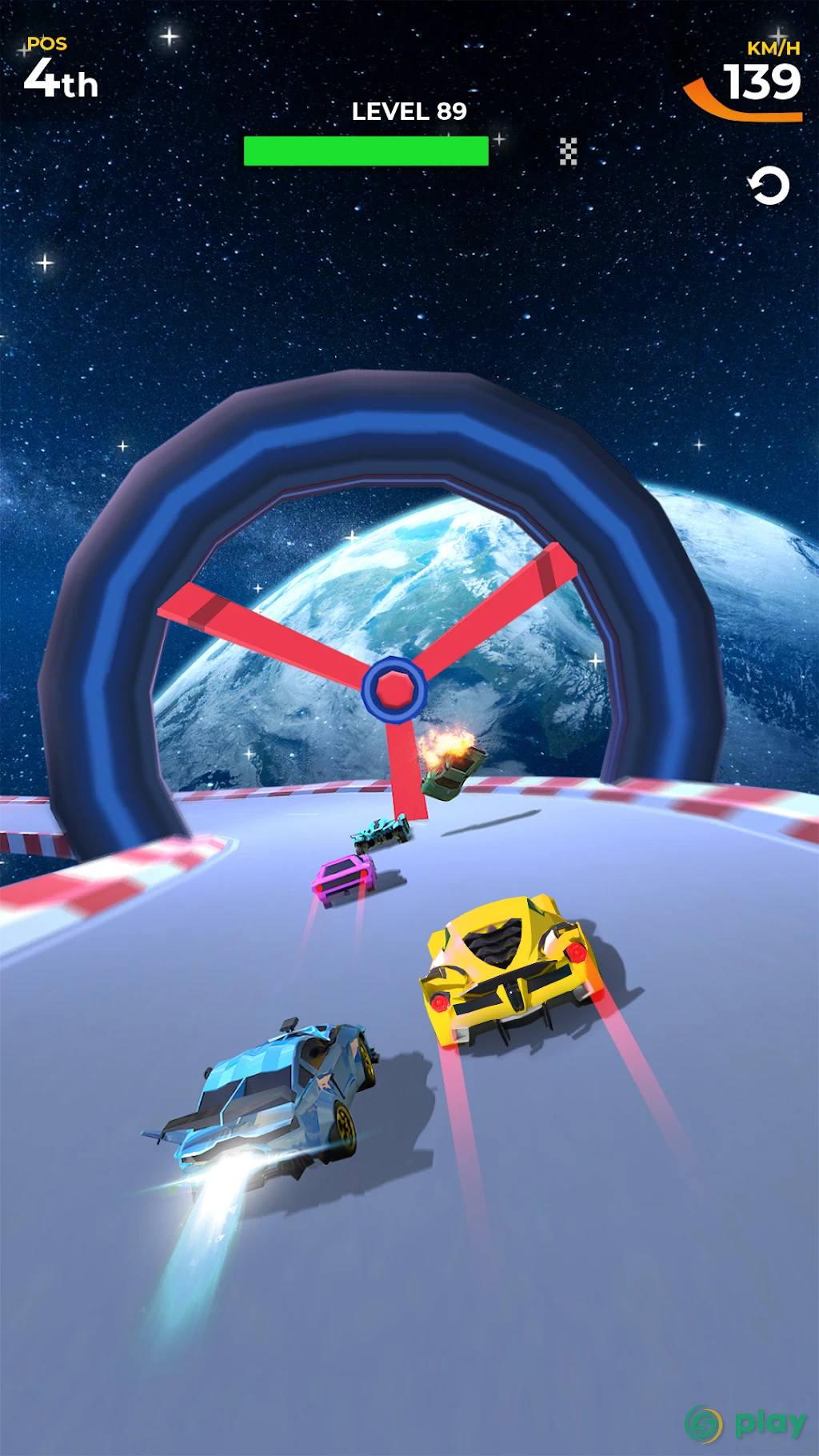 Гонки на машинах 3D: Автогонки — скриншот 1