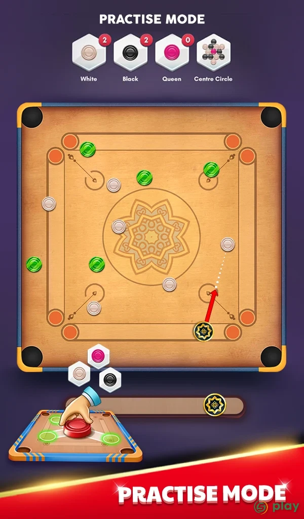 Carrom King — скриншот 10