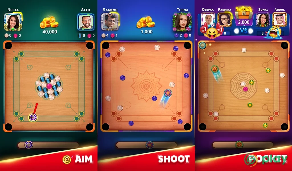 Carrom King — скриншот 9