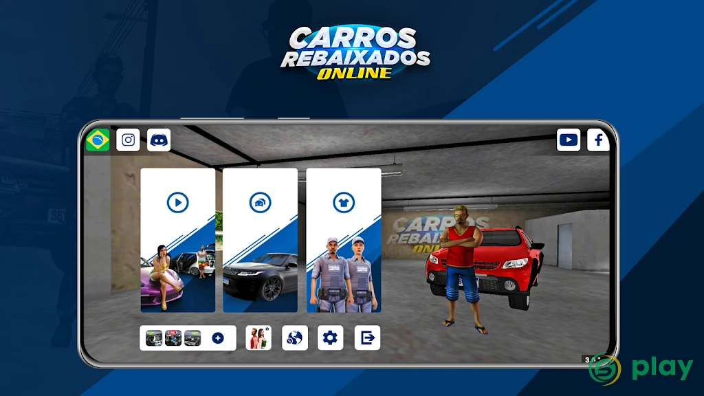 Carros Rebaixados Online — скриншот 1
