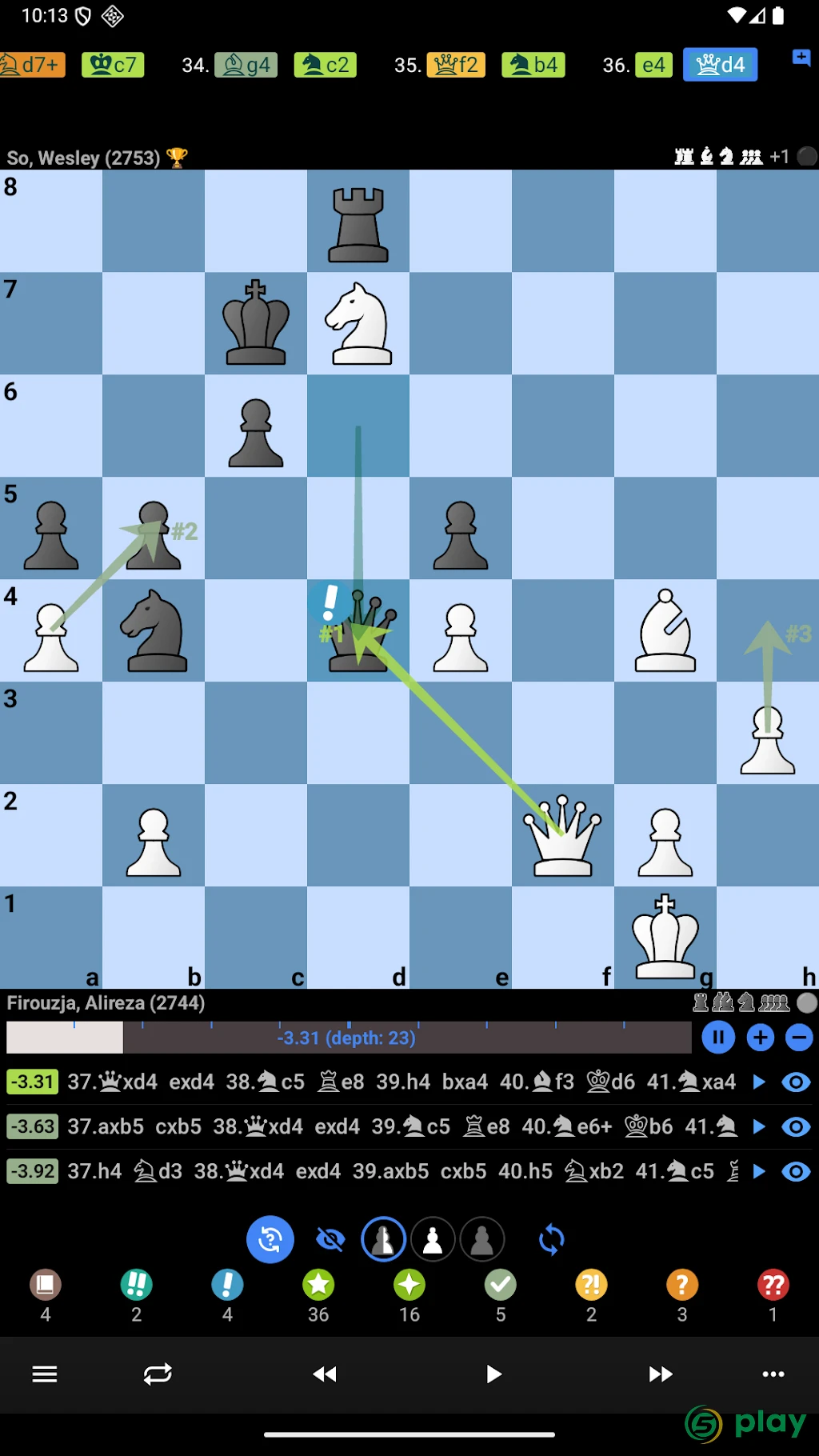 Chessis: Шахматный анализ — скриншот 12