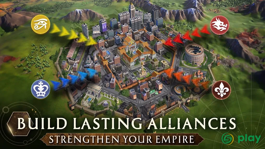 Conquests & Alliances: 4X RTS — скриншот 4