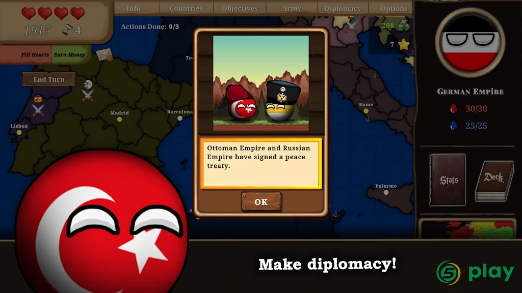 Countryball: Европа 1890 — скриншот 7