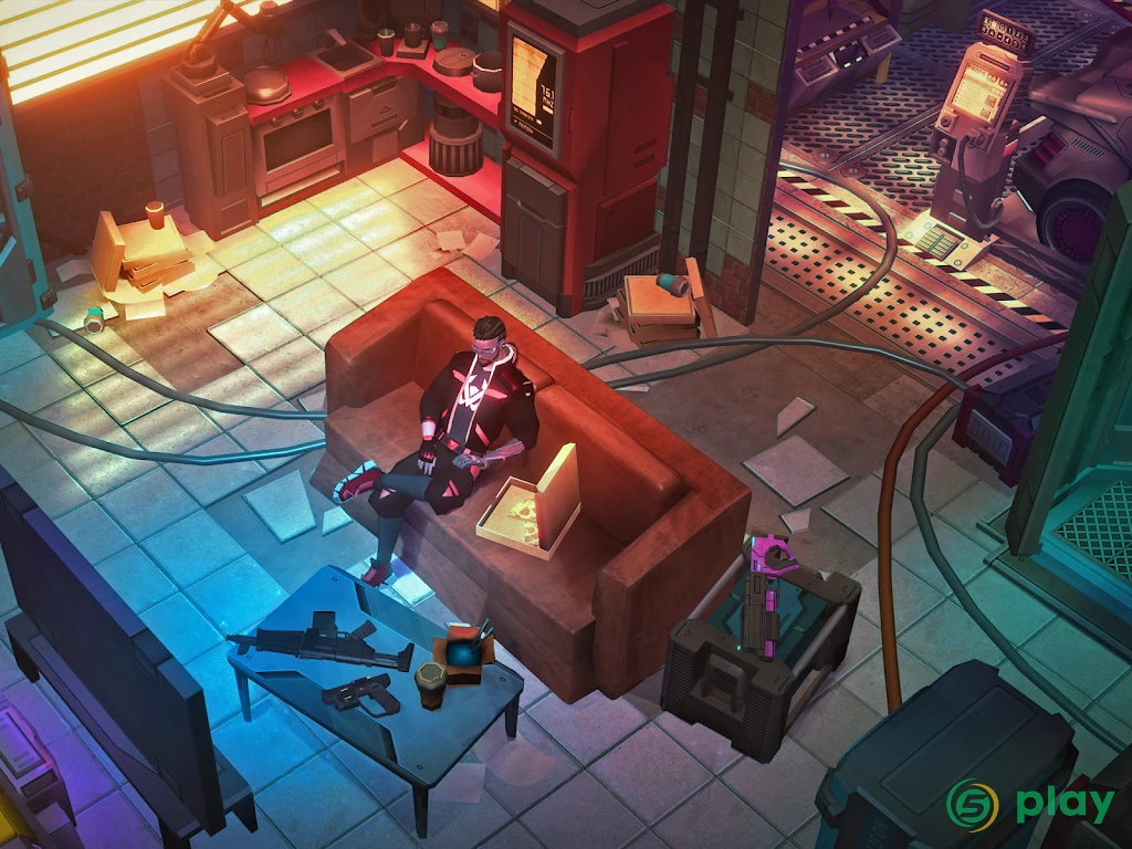 Cyberika: Экшен-RPG в стиле киберпанк — скриншот 11