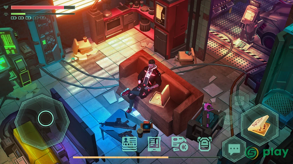 Cyberika: Экшен-RPG в стиле киберпанк — скриншот 2