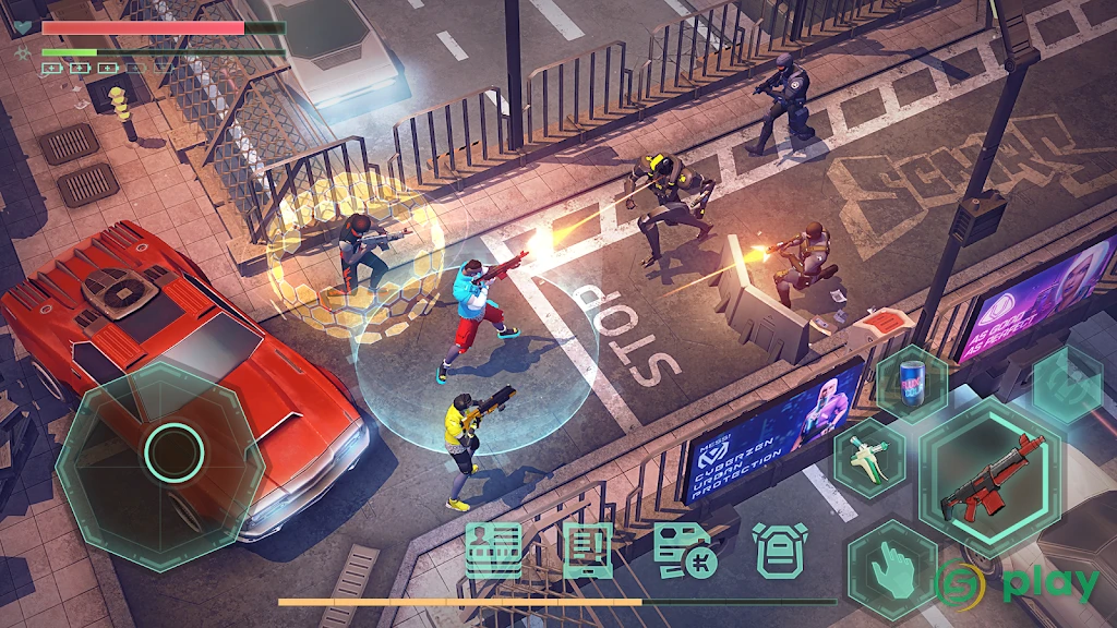 Cyberika: Экшен-RPG в стиле киберпанк — скриншот 5