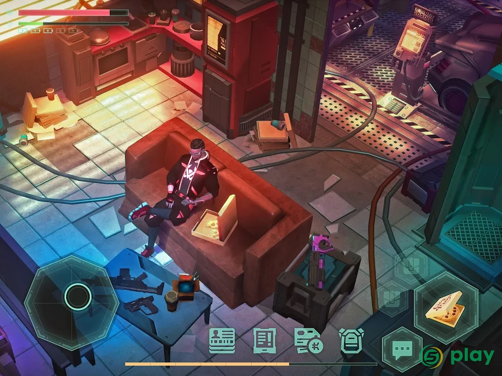 Cyberika: Экшен-RPG в стиле киберпанк — скриншот 7