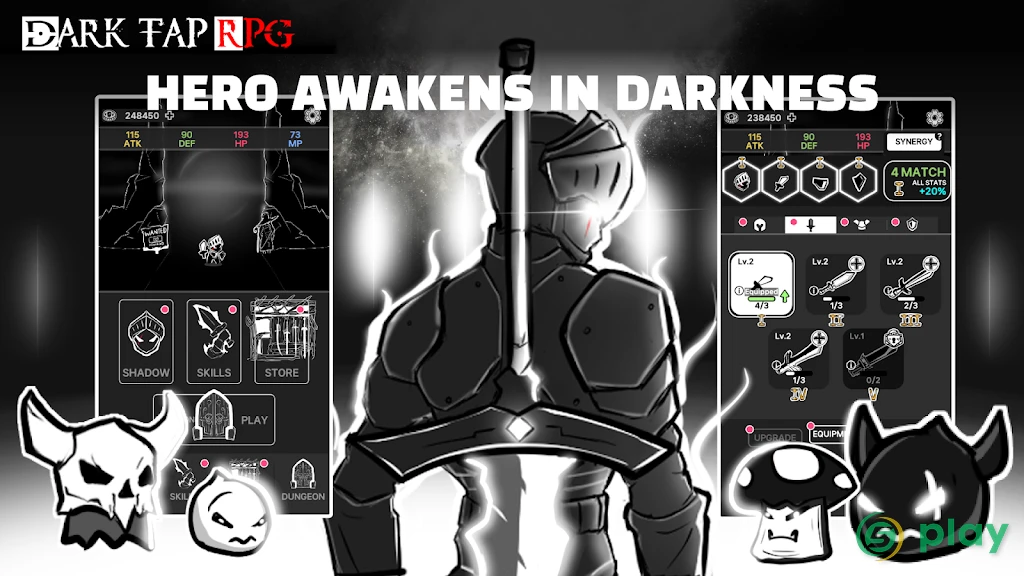 Dark Tap RPG — скриншот 1