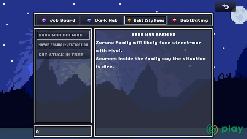 Debt City – Ретро симулятор жизни RPG — скриншот 6