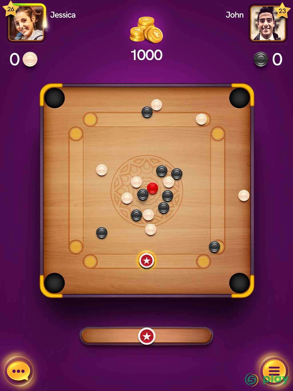 Disc Pool Carrom — скриншот 10