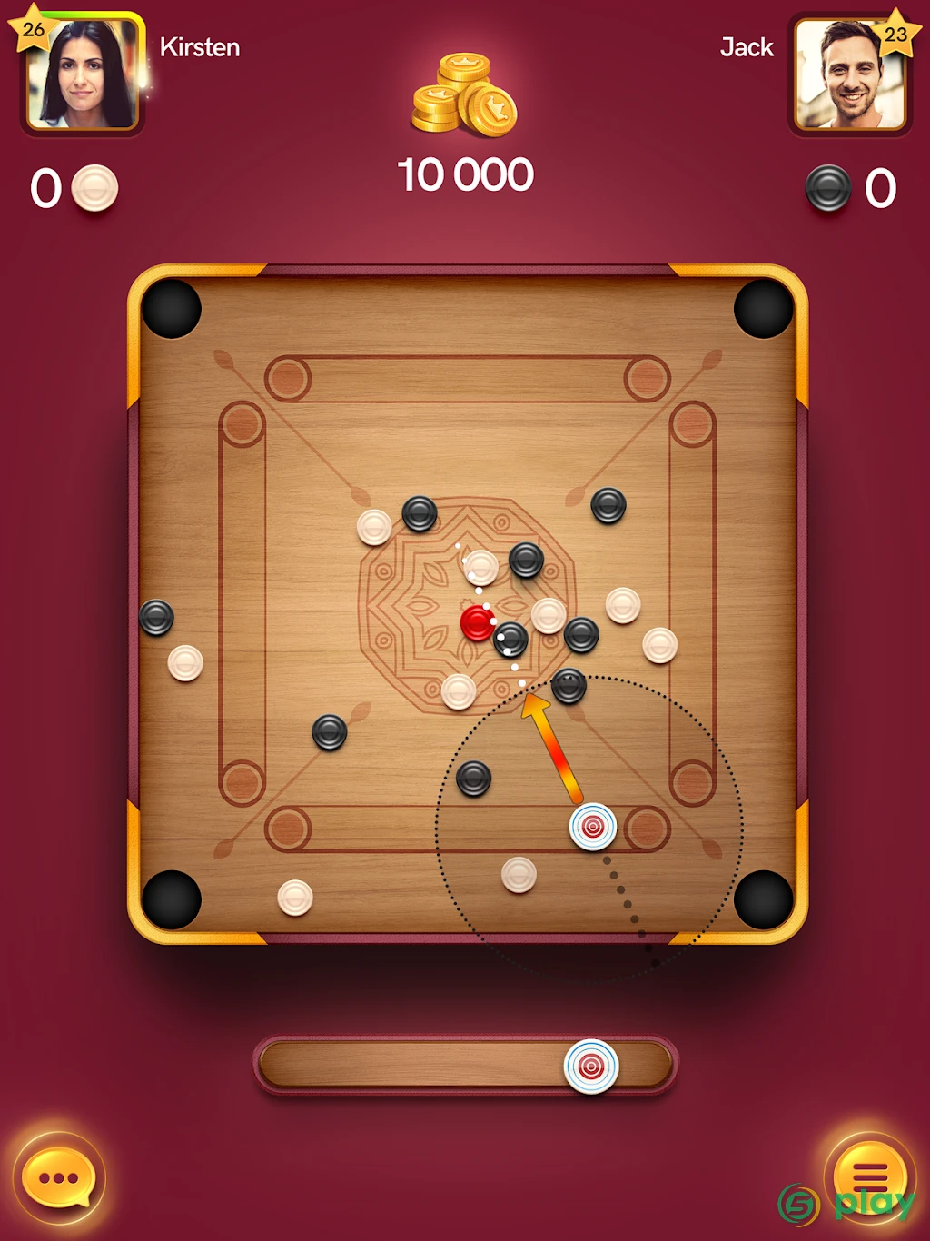 Disc Pool Carrom — скриншот 12