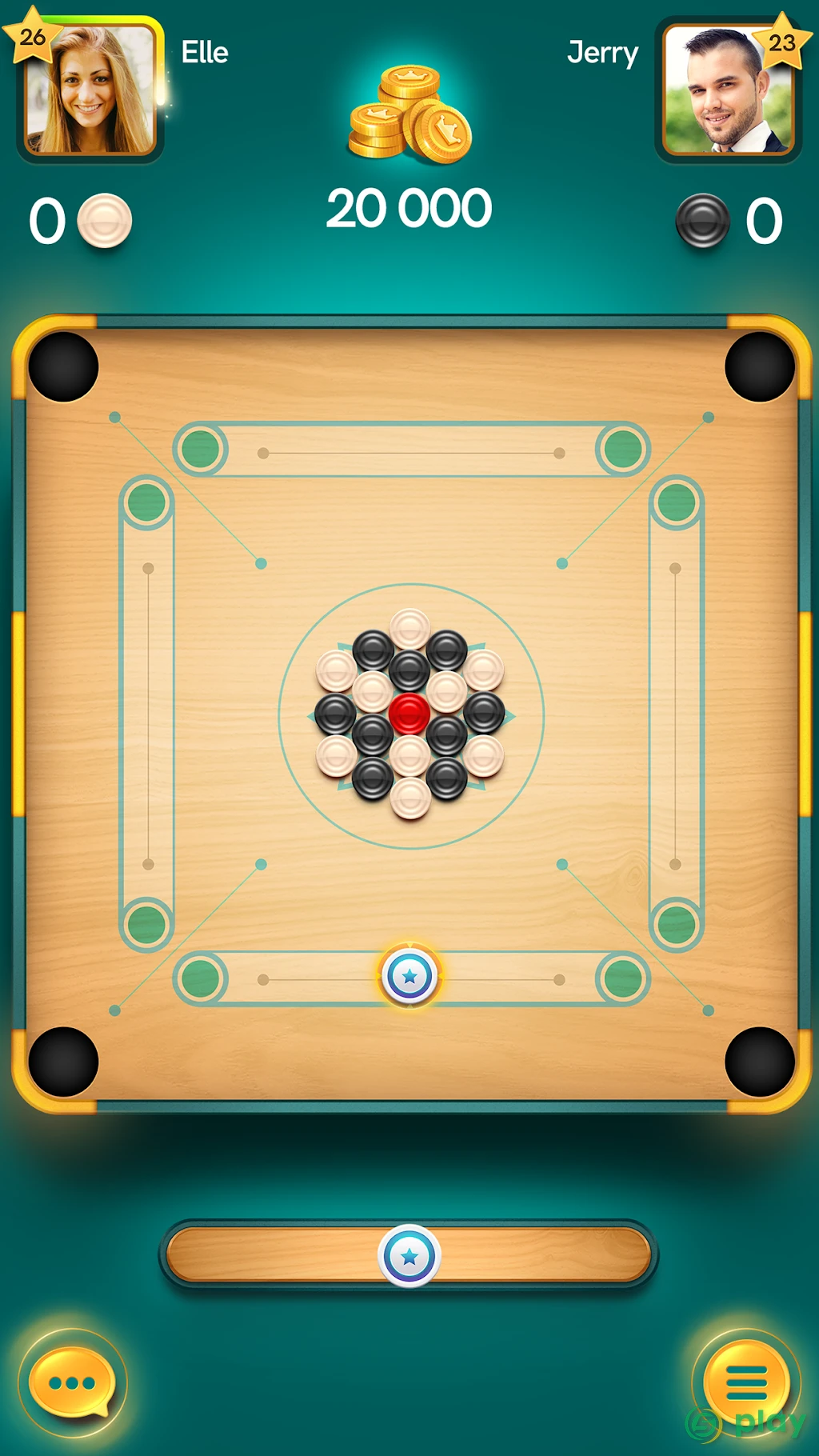 Disc Pool Carrom — скриншот 3