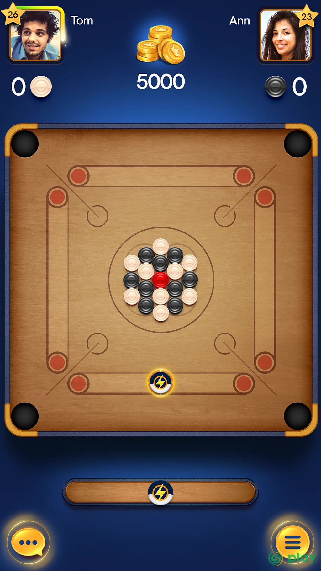 Disc Pool Carrom — скриншот 5