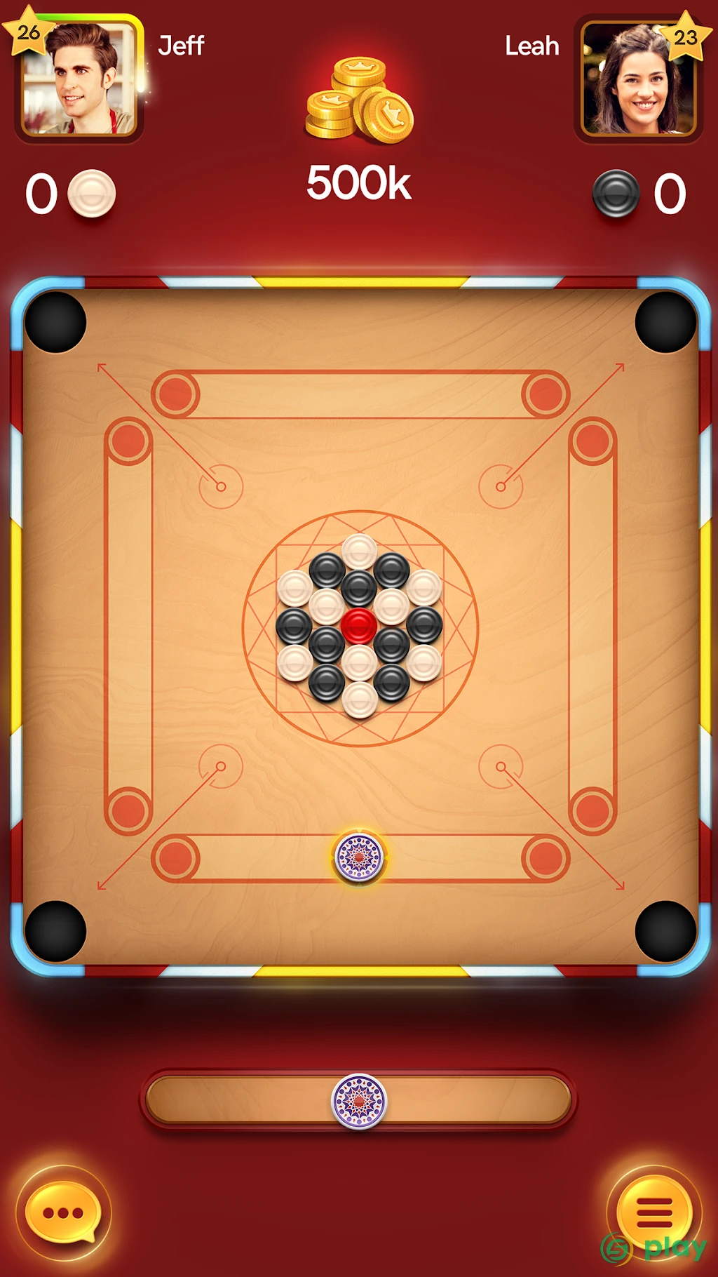 Disc Pool Carrom — скриншот 7