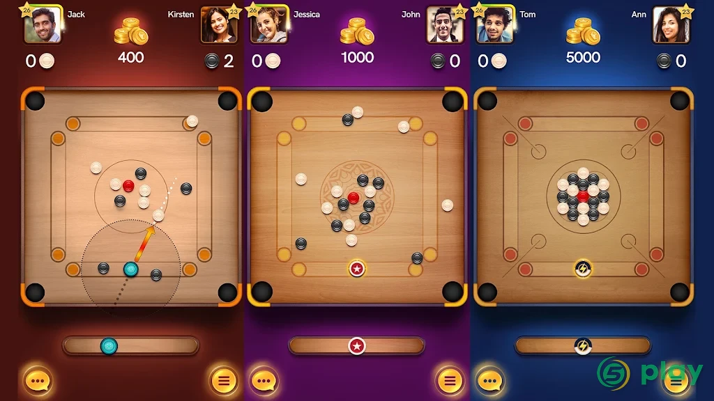 Disc Pool Carrom — скриншот 8