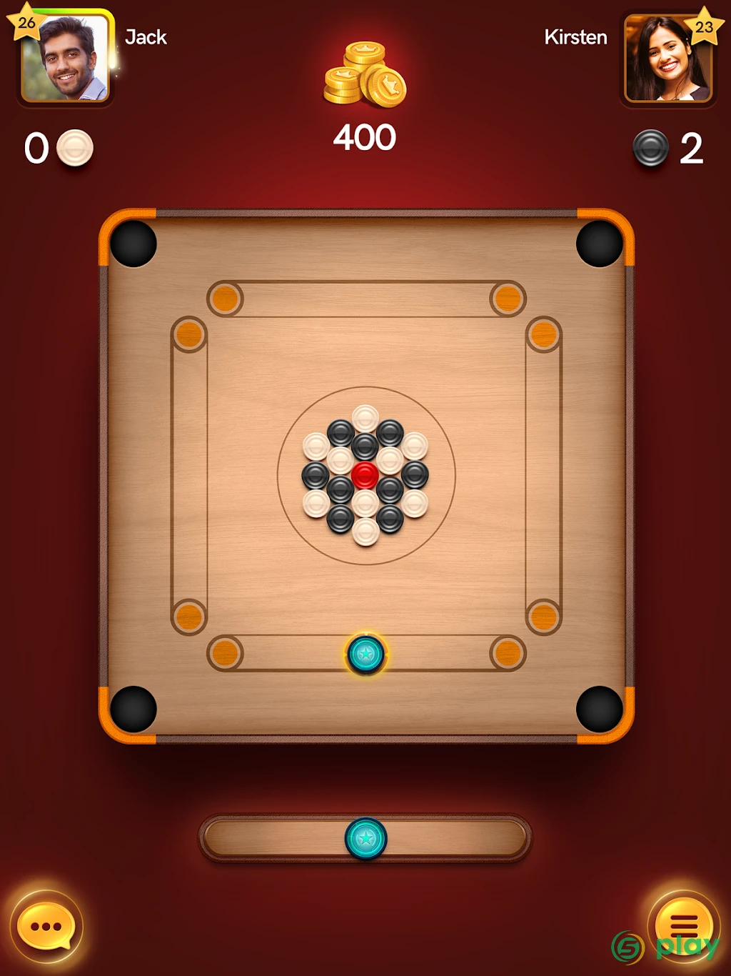 Disc Pool Carrom — скриншот 9