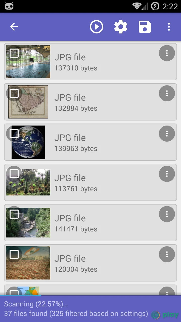 DiskDigger Pro: Восстановление файлов — скриншот 8