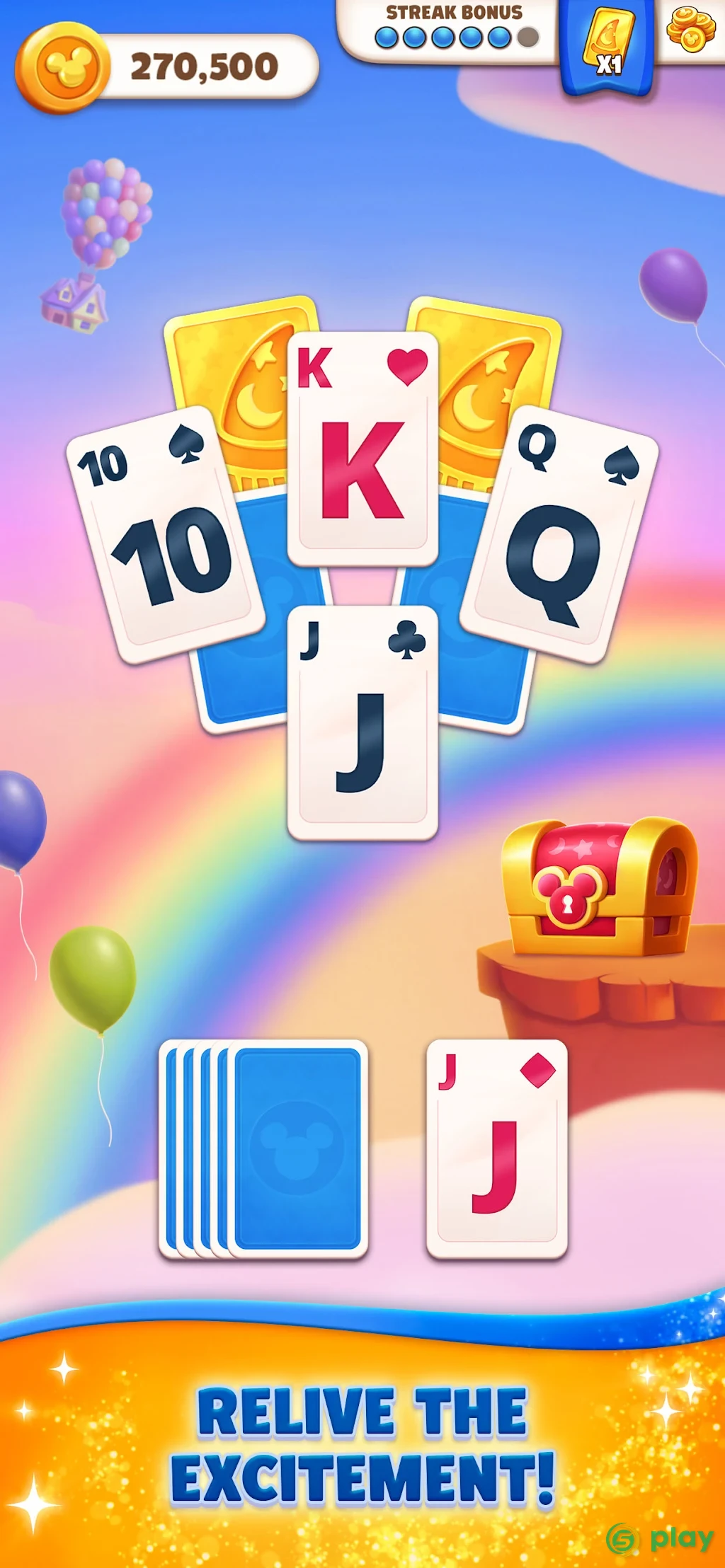 Disney Solitaire — скриншот 1
