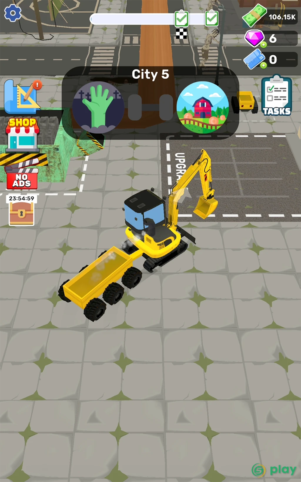Dozer Demolish: Снос города — скриншот 10