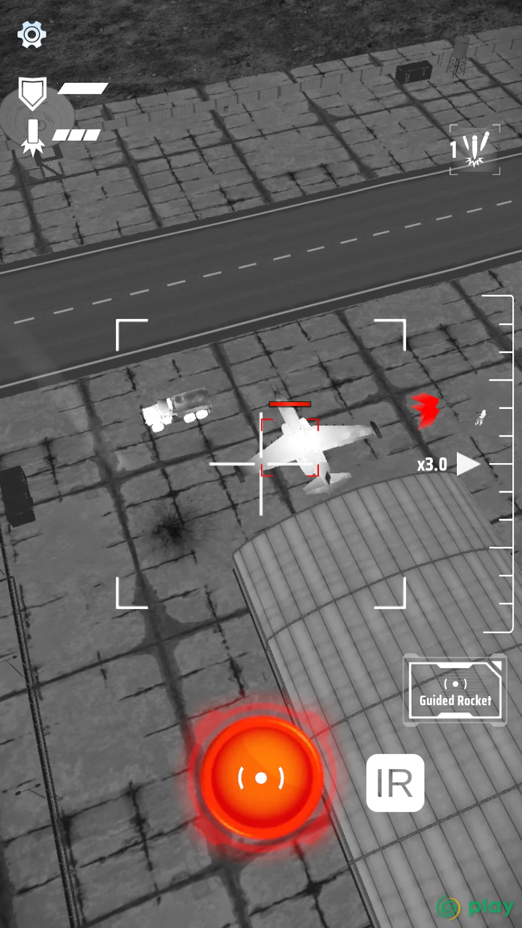 Военный удар дрона 3D — скриншот 3