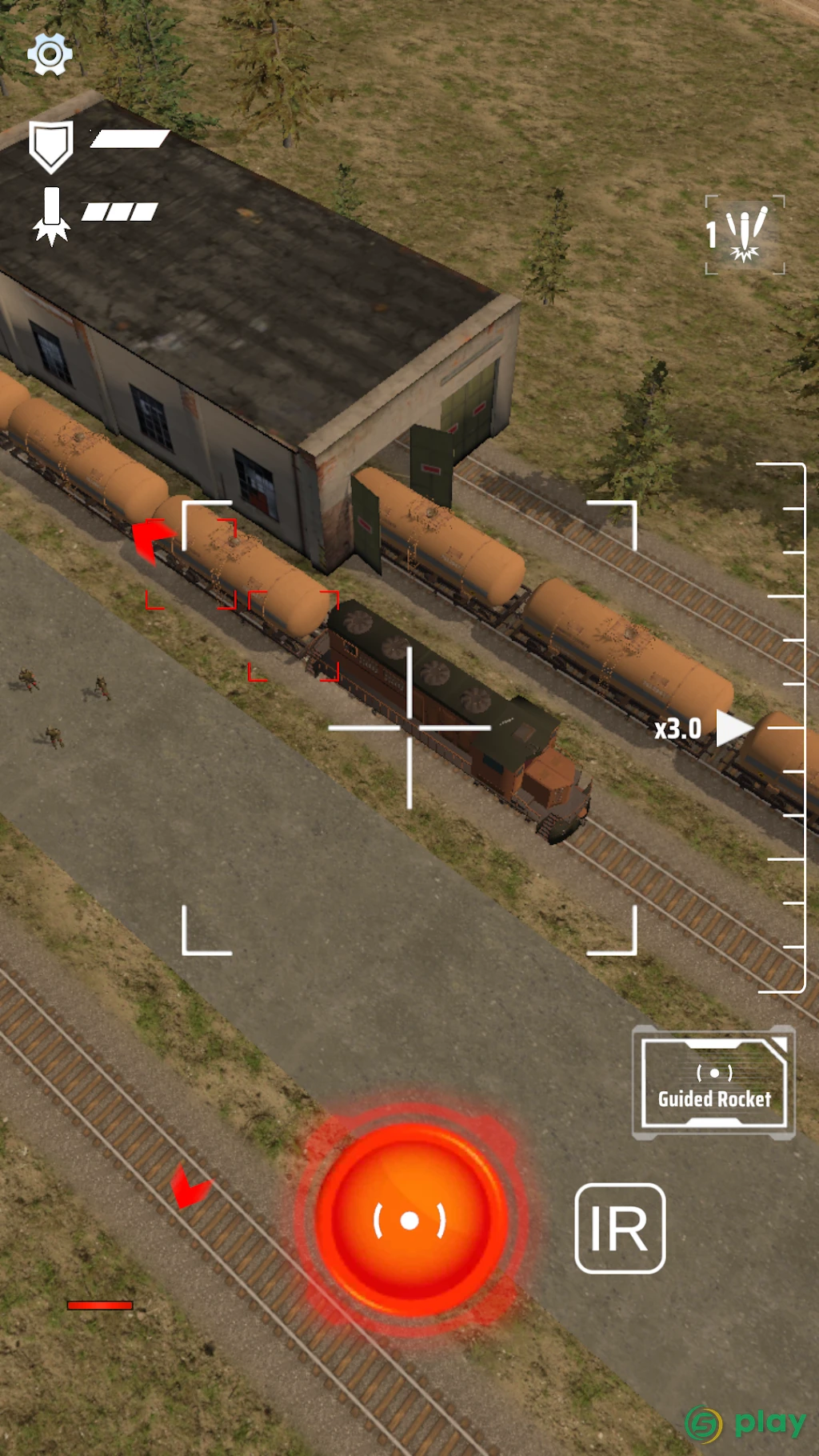Военный удар дрона 3D — скриншот 4