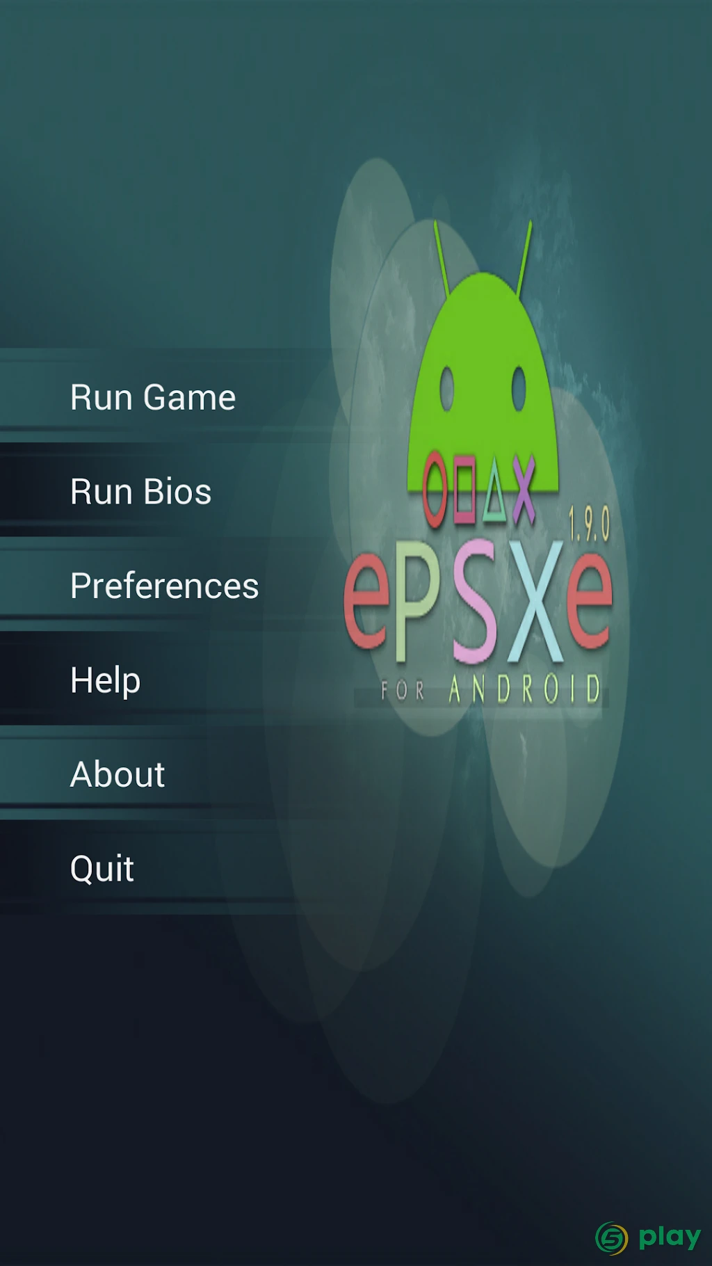 ePSXe for Android — скриншот 1